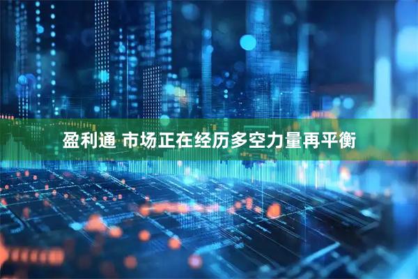 盈利通 市场正在经历多空力量再平衡