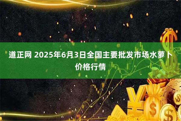 道正网 2025年6月3日全国主要批发市场水萝卜价格行情