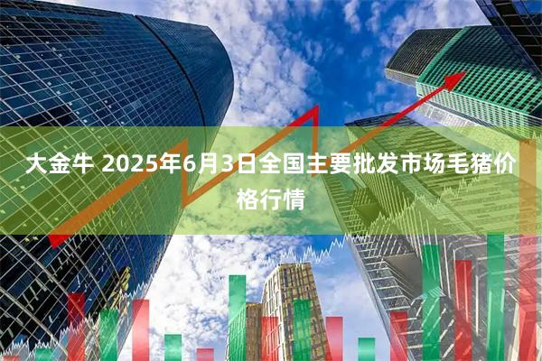 大金牛 2025年6月3日全国主要批发市场毛猪价格行情